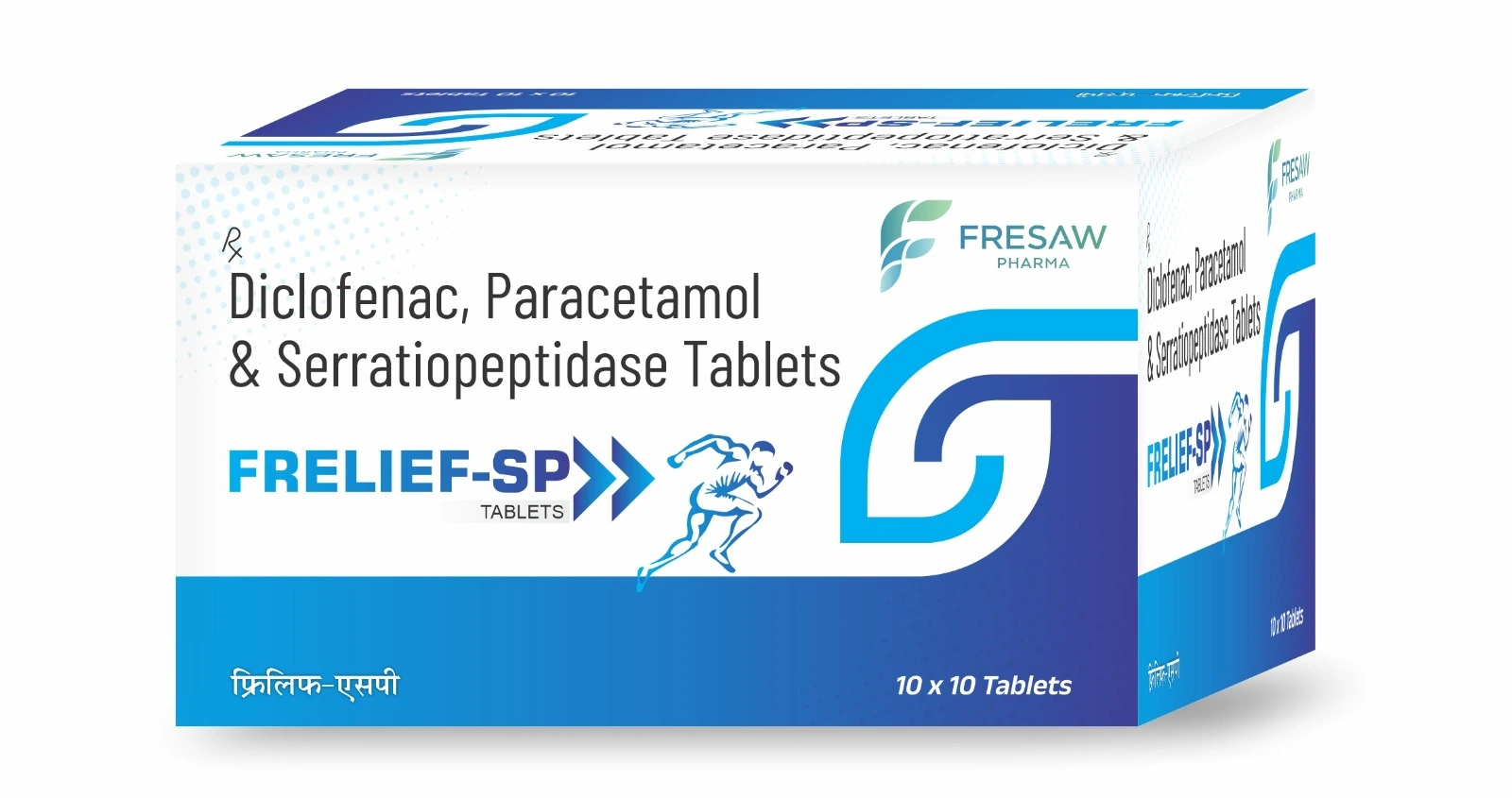 Frelief Serratiopeptidase